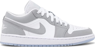 Womens Nike Air Jordan 1 Low 'Wolf Grey'